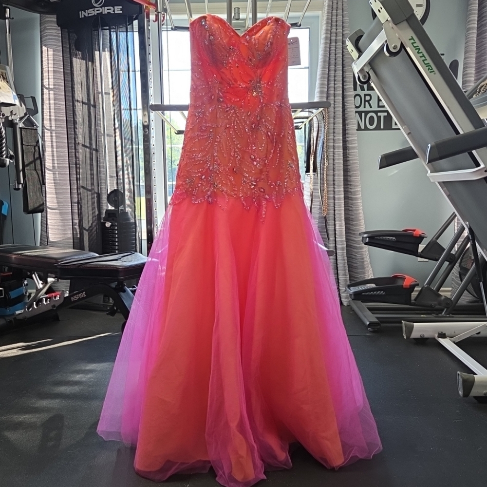 Strapless Sherbet Gown